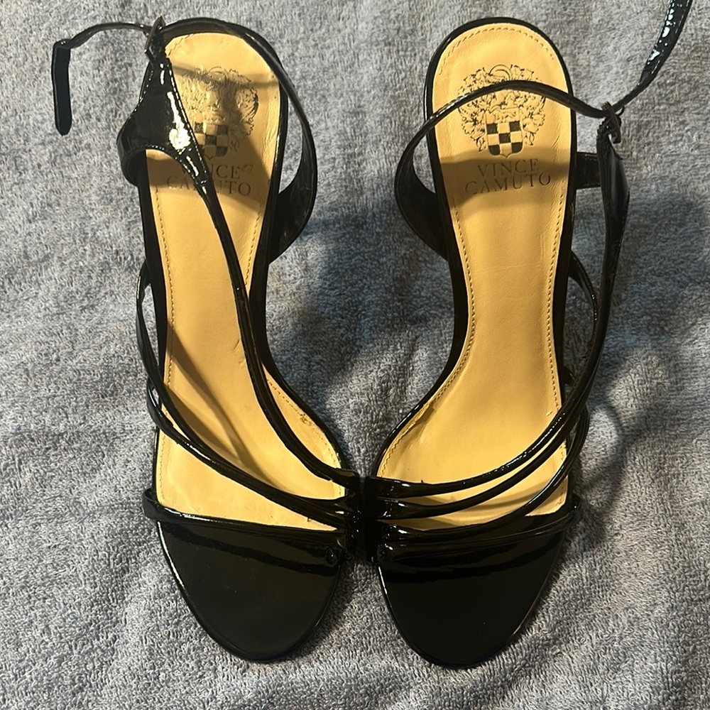 Vince Camuto Black Strappy Women's Sandals